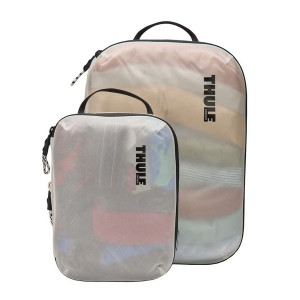 Set saculeti de depozitare, Thule, Compression Packing Cube mic si mediu, alb - Img 2