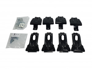 steel K39 roof bars for Peugeot 206 Plus, 5 doors, model 2009-2012 - Img 9