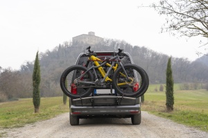 Suport biciclete Menabo Cobra 2 pentru 2 biciclete cu prindere pe haion - Img 3
