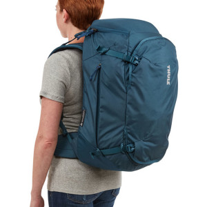 Technical backpack, Thule Landmark, 40L, Women's, Majolica Blue - Img 3