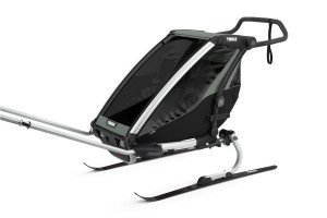 Thule Chariot Lite 1 multisport stroller, Agave - Img 3