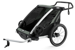 Thule Chariot Lite 2 multisport stroller, Agave