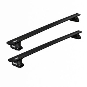 Thule Evo Clamp Black roof bars for Renault Megane II, 5 doors, model 2002-2010