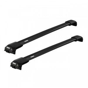 Thule Evo Raised Edge Black roof bars for Peugeot 207 Station Wagon 2010-2014
