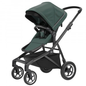 Thule Sleek Sibling Seat accessory - additional seat for Thule Sleek, Mallard Green - Img 4