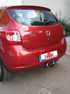 Tow bar - Dacia Sandero Stepway Hatchback 2013-2020 Semi-detachable Hook - Img 4