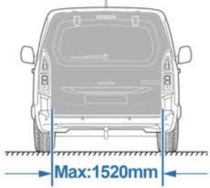 TowBox Camper V3 Urban towbar cargo box, short version (for rear doors and tailgates up to 1,520 mm) - Img 4