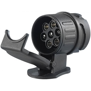 Trailer socket adapter / reducer, 13-pin to 7-pin