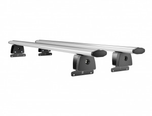 aluminium Menabo Dedicate OE roof bars for Jeep Compass (MP/552), model 2016+