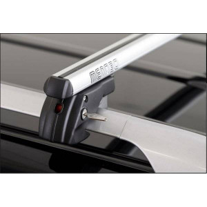 Bare transversale Menabo Sherman Silver pentru Cadillac BLS 2006-2010 - Img 4