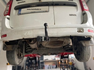 Carlig de remorcare Dacia Logan MCV Combi/Break 2007-2013 Semidemontabil Umbra Rimorchi - Img 3