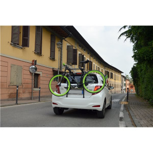 K39 Holiday rear bike rack for 3 bikes, strap-on (tailgate or boot lid) - Img 2