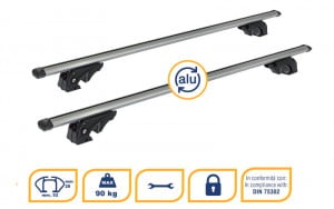 K39 Lion XL roof bars for Mitsubishi Montero (V20) 1991-1999 - Img 7