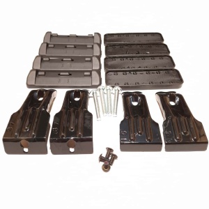 Kit de prindere Menabo KIT89G pentru bare transversale Delta / Omega - Img 1