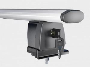 Menabo Dedicate OE Aluminium roof bars for Toyota Corolla Cross (XG10), 2020+ (with fixed points) - Img 5