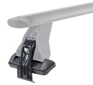 Menabo Omega Plus Black roof bars for Fiat Punto II Classic, 5 doors, model 2007-2010 - Img 4
