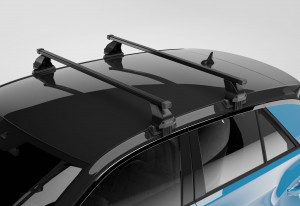 Menabo Omega Steel roof bars for Chevrolet Aveo (T300) Hatchback, 5 doors, model 2011-2016 - Img 5