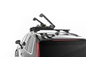 Menabo Yelo 4 Black ski & snowboard rack, roof-bar mounted, 4 pairs skis / 2 snowboards - Img 3