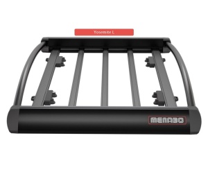 Menabo Yosemite XL basket-type roof rack, Black - Img 2