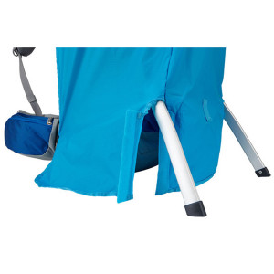Rain cover for child carrier backpacks, Thule Sapling Child Carrier, Blue - Img 3