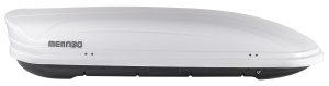 Roof box Menabo Mania 400 ABS White, 164x79x36cm - Img 3