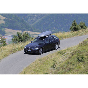 Roof box Menabo Mania 460 ABS Silver, 195x79x36cm - Img 8