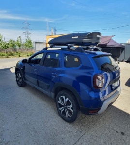 Roof box Menabo Marathon Dark 460, 195x79x36cm - Img 20