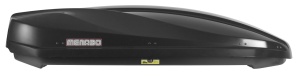 Roof box Menabo Starla 500 DUO ABS Black, 199x84x41 cm