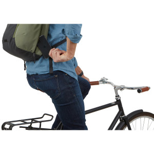 Rucsac urban cu compartiment laptop, Thule, Paramount Commuter, 27L, Olive Green - Img 6
