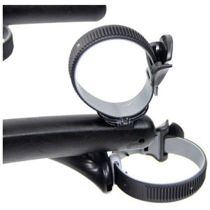 Saris Bones 3 rear bike rack for 3 bikes, strap-on (tailgate or boot lid), black - Img 13