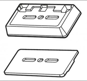 Set talpa pentru kiturile Menabo DLFIX209FP / FIX509FP