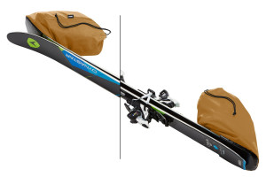 Ski bag, Thule RoundTrip Double Ski Roller, 192 cm, Black - Img 2