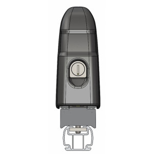 Ski & snowboard rack Fabbri Aluski & Board 4 roof-bar mounted, 4 pairs ski / 2 snowboard - Img 4