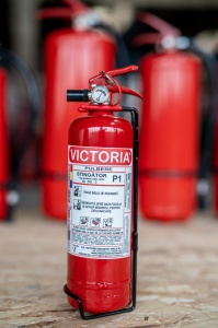 SpeedFire Victoria P1 premium dry powder car fire extinguisher, 1 kg, ABC, ISO and CE certified - Img 2