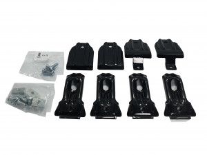 steel K39 roof bars for Peugeot 206 Plus, 3 doors, model 2009-2012 - Img 9