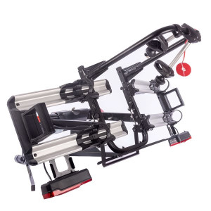 Suport biciclete Mont Blanc Sarek Pliabil pentru 2 biciclete cu prindere pe carligul de remorcare, pliabil - Img 3