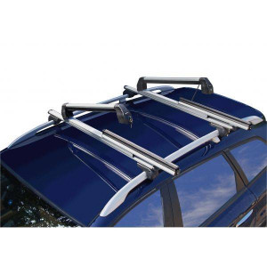 Suport schi snowboard Menabo Silver Ice pe bare transversale, 6 perechi ski / 4 snowboard - Img 2