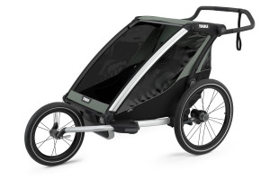 Thule Chariot Lite 2 multisport trailer for 1-2 children, Agave - Img 4