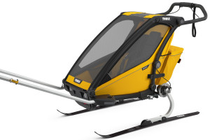 Thule Chariot Sport 1 multisport trailer, Spectra Yellow - Img 4
