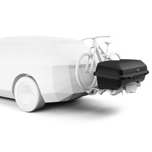 Thule Santu cargo box for Thule towbar bike racks - Img 3