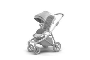 Thule Seat Liner accessory - padding for Thule Sleek and Thule Spring stroller seats - Grey Melange - Img 2