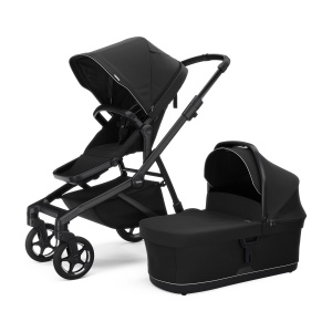 Thule Sleek 2 Bundle stroller and carrycot 11000038, Black on black