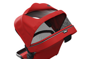 Thule Sleek Sibling Seat accessory - additional seat for Thule Sleek, Energy Red - Img 3