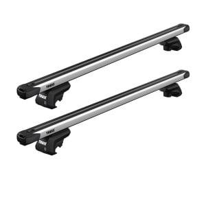Thule SlideBar Raised roof bars for Subaru Legacy V Station Wagon 2009-2014