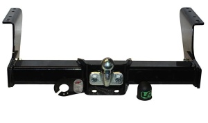 Tow bar - Mercedes Sprinter Van single/dual axle without step 2018-present 2-bolt flange Hakpol - Img 4