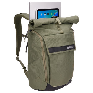 Urban backpack with laptop compartment, Thule Paramount, 24L, Green - Img 6