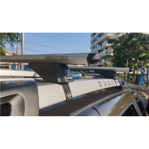aluminium Menabo Profile M roof bars for Dacia Duster II model 2013-2018 - Img 6