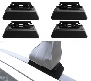 Bare transversale aluminiu K39 pentru Volkswagen T5 Transporter, model 2003-2008 - Img 2