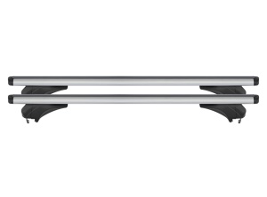 Bare transversale Menabo Sonic Silver pentru bare longitudinale