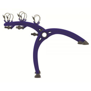 Bike rack Saris Bones 3 Blue for 3 bikes tailgate mounted/boot